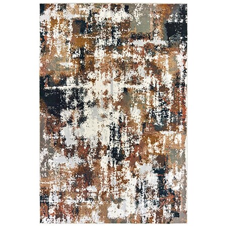 Oriental Weavers 5 ft. 3 in. x 7 ft. 6 in. Bowen Rectangular Area Rug Grey B4928X160230ST